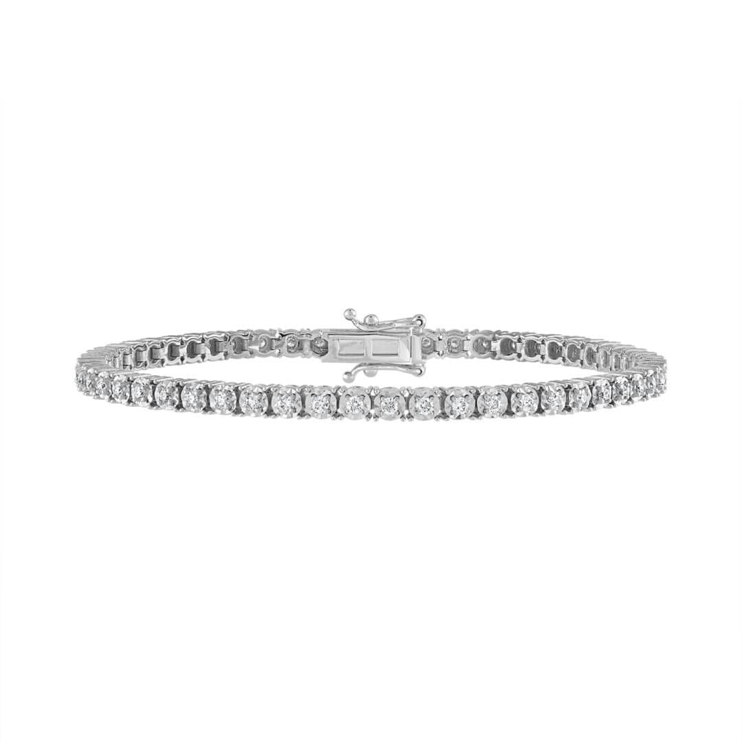 ALOR Grey Cable Tiered Stackable Bracelet with Single Diamond Station set  in 18kt White Gold – Luxury Designer & Fine Jewelry - ALOR